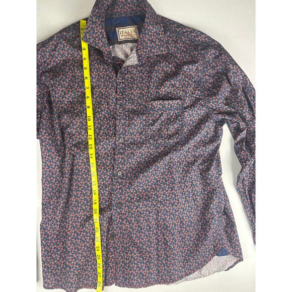 Vintage Italia Men's, Long Sleeve Check Shirt, Multi, XL - Picture 5 of 5